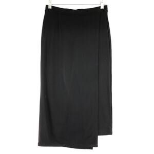 Betabrand Women Size PS Petite The Sassiest Pant Black Ponte Knit Skort Stretch